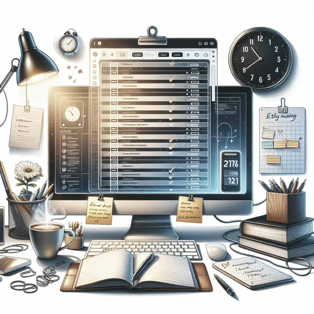 10 Astuces pour Booster votre Productivité au Quotidien